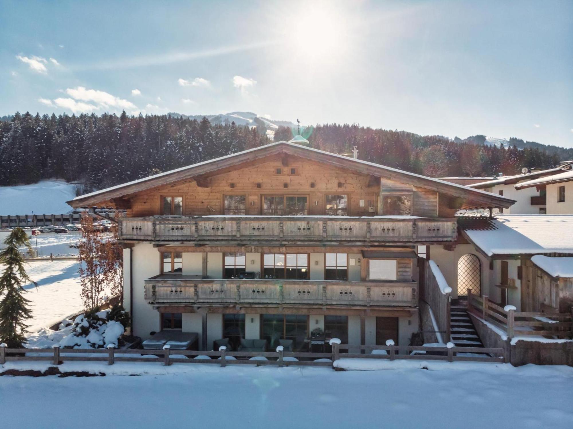 Chalet-Apartment Holunder Am Lift Kirchberg in Tirol Exterior photo